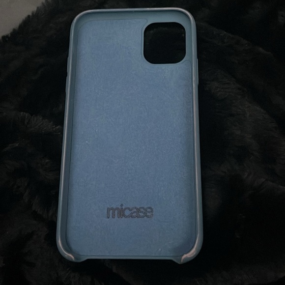 Light Navy MiCASE iphone 11/XR case (Price Negotiable) - Picture 2 of 4